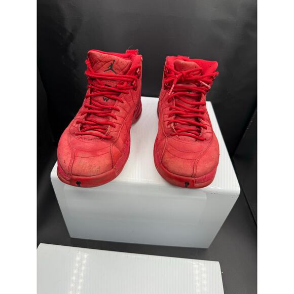 Nike Air Jordan 12 Retro Sneakers - Red - Size 8M - Picture 10 of 10